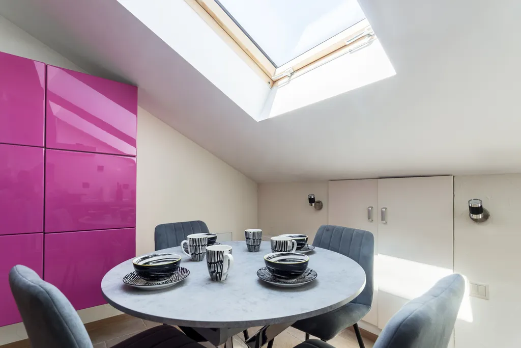 Мансардная квартира в центре города