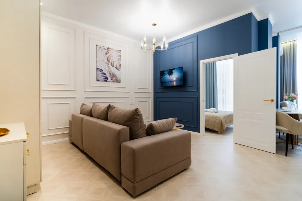 Золотой Лист Монстеры - премиум апартаменты