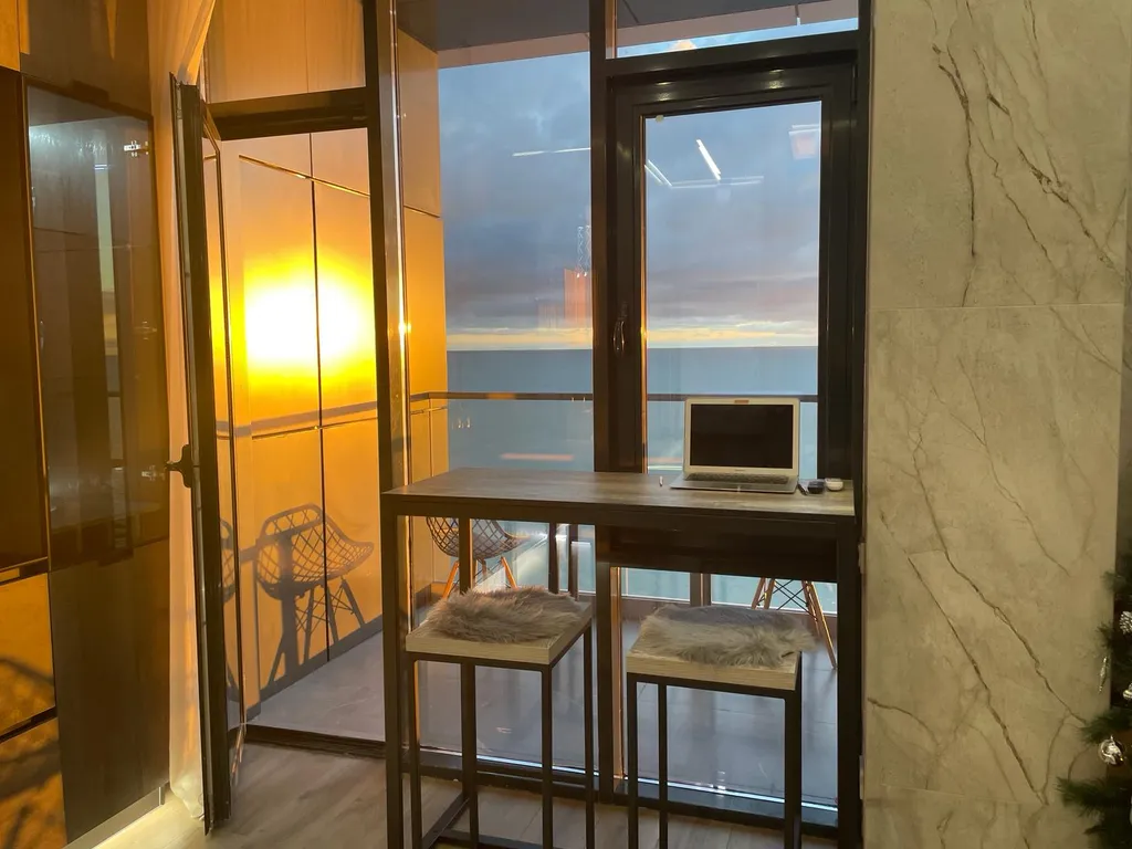 Квартира Романтичная студия в стиле лофт с прямым видом на море — аренда посуточно в Дагомыс