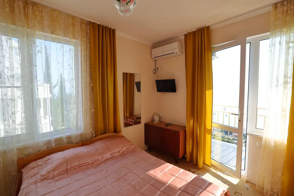 Квартира Двухместный номер с балконом и видом на море — Лазаревское