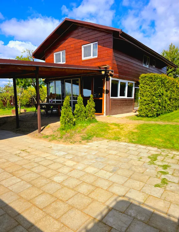 Дом с баней с панорамным видом на Минское море