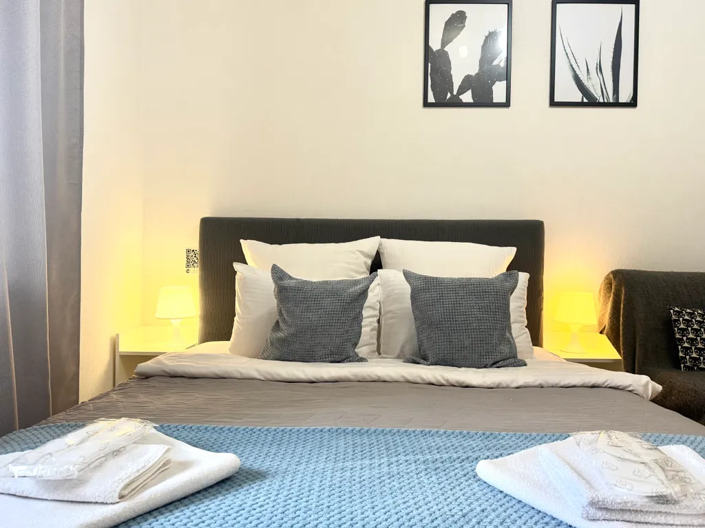 Семейные апартаменты с панорамным балконом