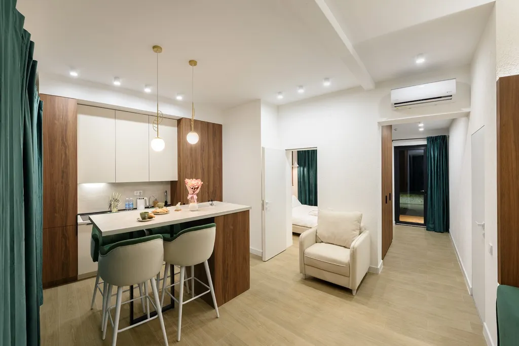 Коттедж Вилла премиум класса в курортном районе у залива — Зеленая Роща