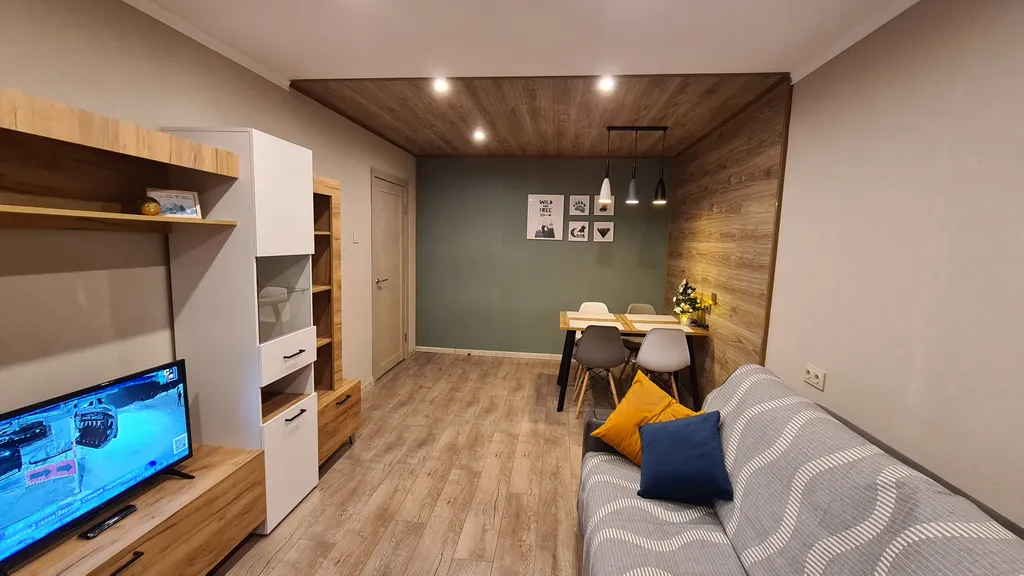 2-комнатная квартира с посудомойкой и бойлером