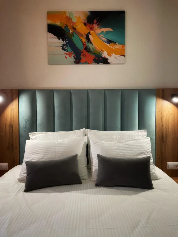 Студия с панорамным видом на море и горы