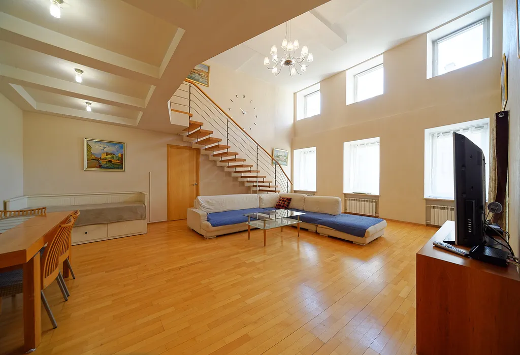 Квартира Двухэтажные апартаменты лофт Европа — Санкт-Петербург