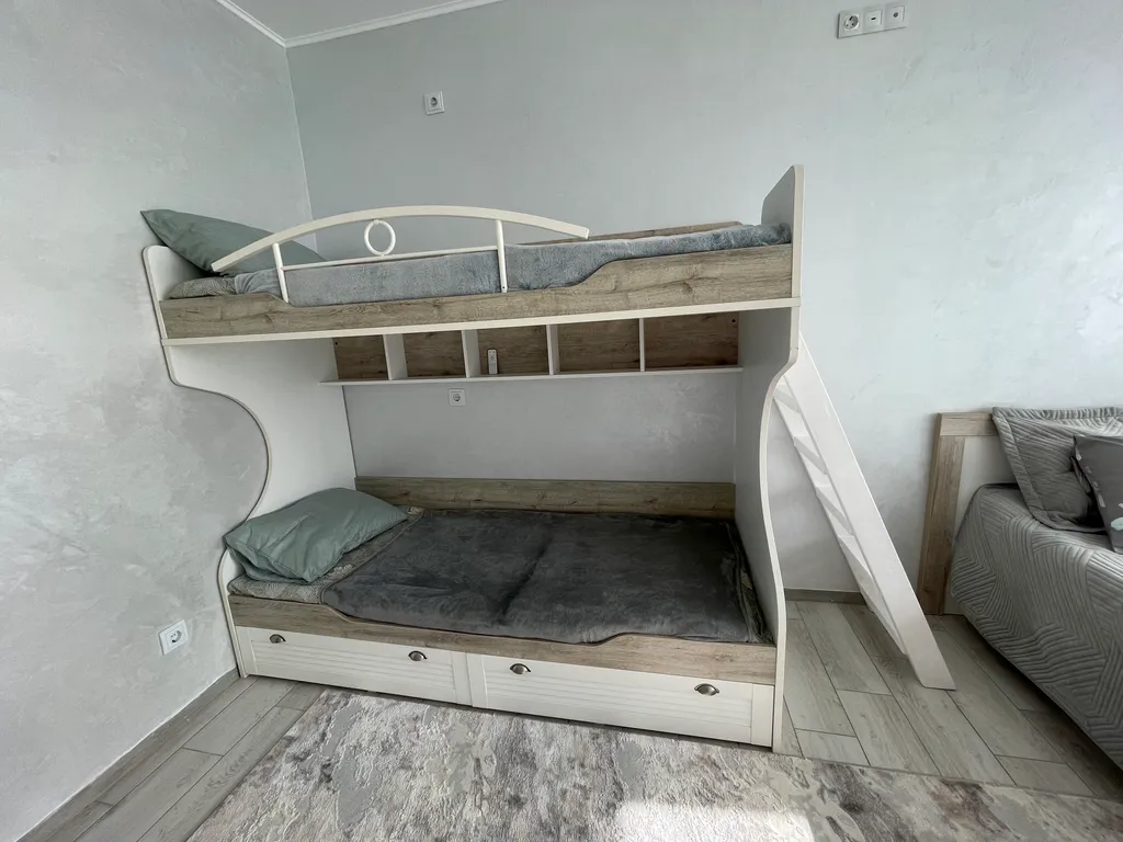 Квартира с просторной кухней-гостиной, все для комфортного отдыха