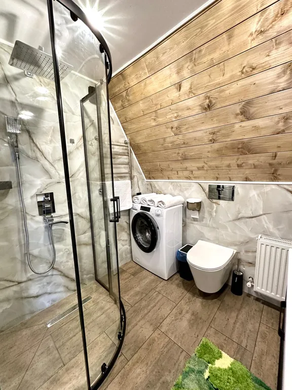 А-фрейм с видом на горы