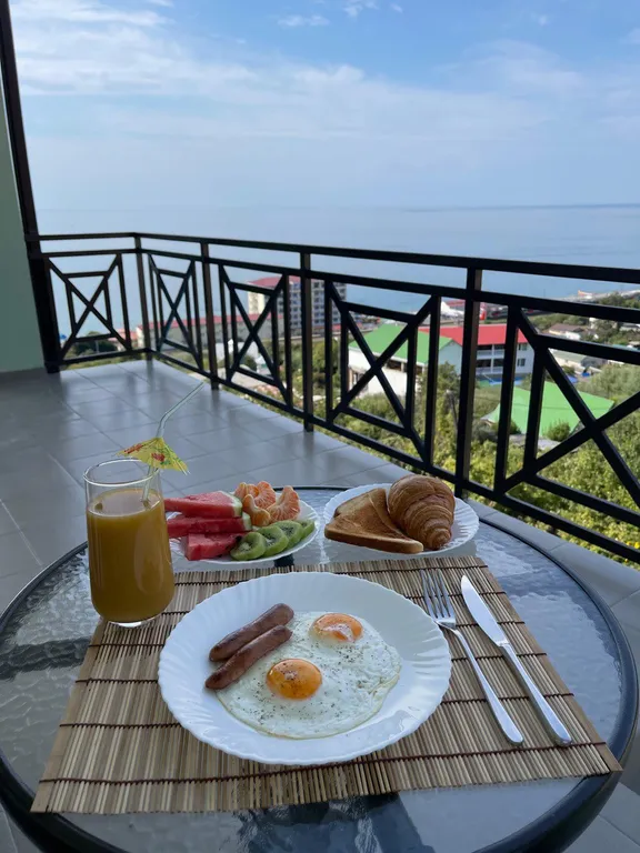 Квартира Апартаменты с захватывающим видом на море — Нижнее Учдере