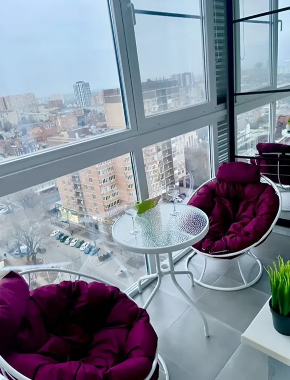 Квартира Студия с красивым видом на город — аренда посуточно в Батайск