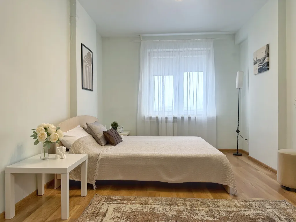 Стильная 3-к квартира в центре в ЖК Эдельвейс с панорамным видом