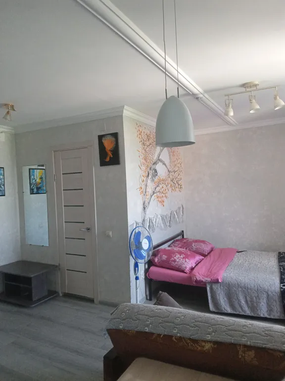 Студия с красивым видом