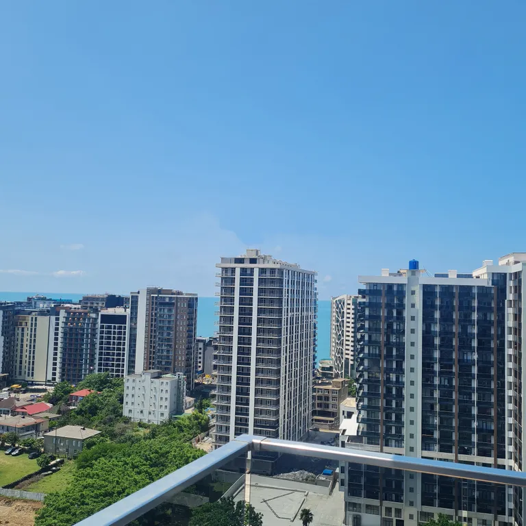 Просторные апартаменты #1 с кухней и балконом | панорамный вид на море