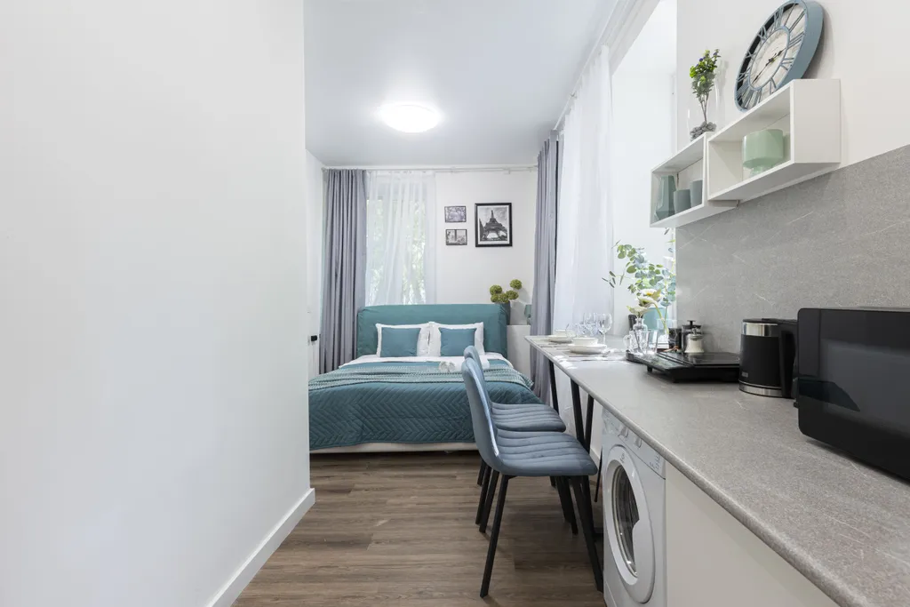 Квартира Квартира Дизайнерская студия на западе города — Москва