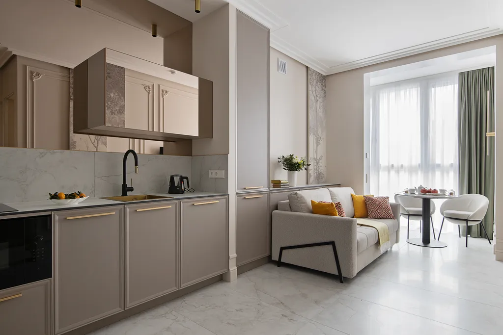 Квартира Квартира Однокомнaтные апартамeнты, Централ парк — Калининград