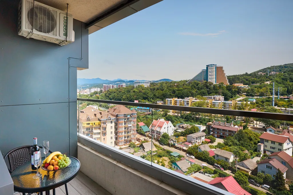 Студия в ЖК Каравелла Португалии с потрясающим видом на горы и море