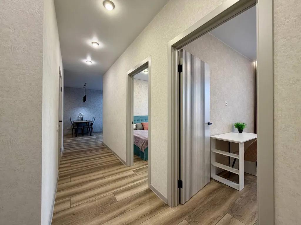 Двухкомнатная квартира для 6 гостей рядом с аквапарком