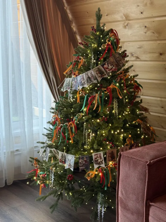 A-frame Терракот домик из дерева