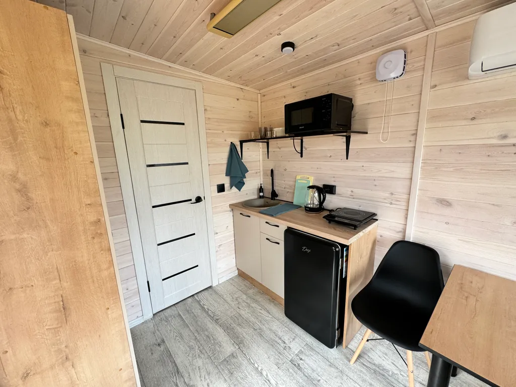 Домик с видом на горы