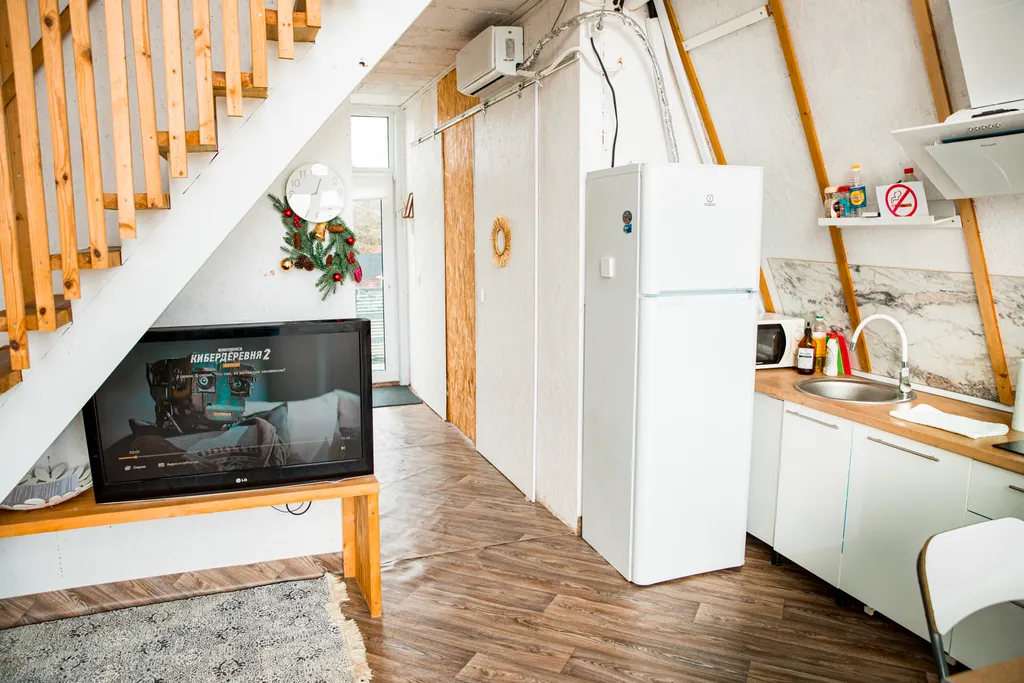 Дом с террасой и мангальной зоной для отдыха