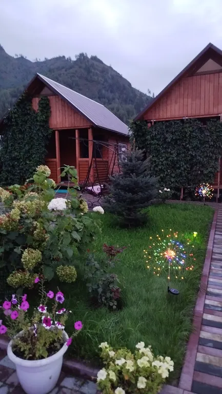 Домик в горах Алтая