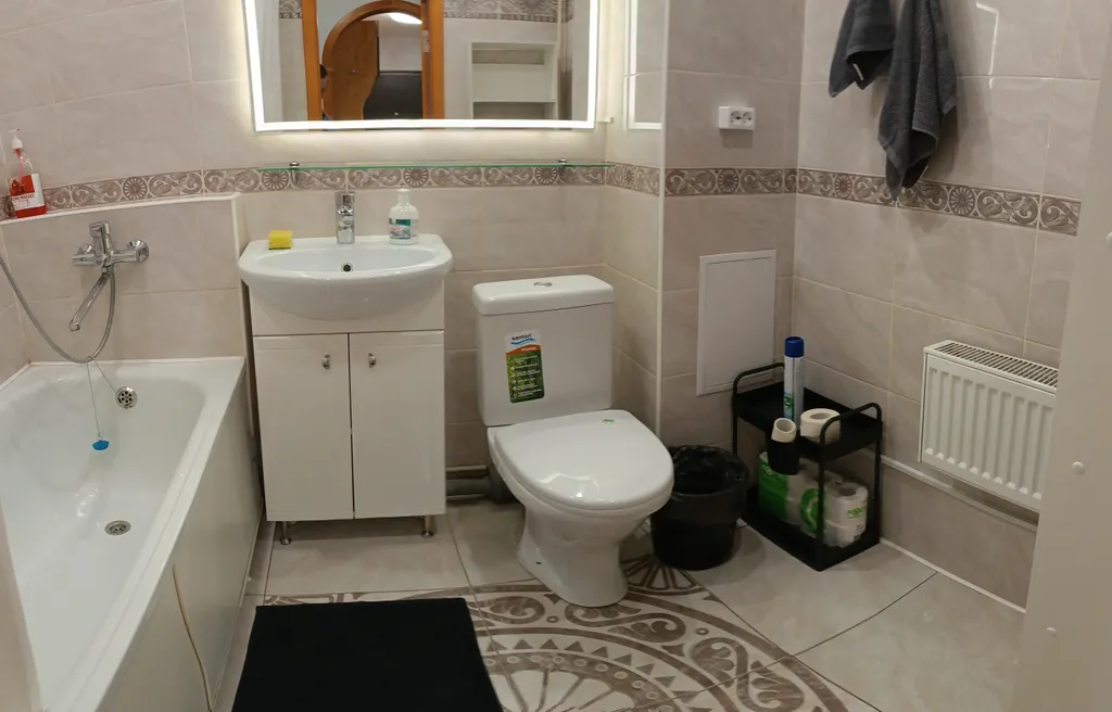 Просторная уютная двухкомнатная квартира с видом на парк