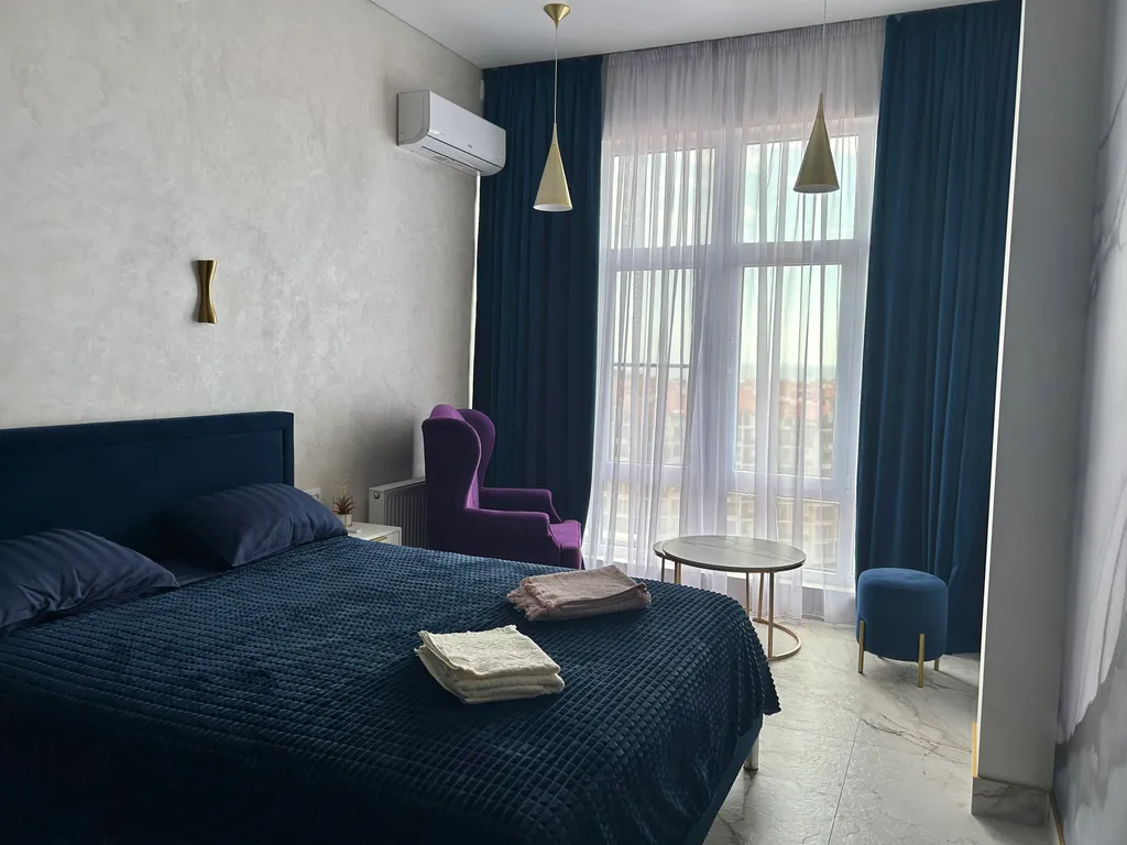 Квартира Квартира Студия с видом на открытое море — Геленджик