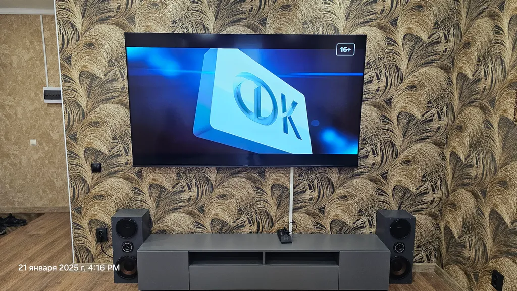 Квартира с кинотеатром 86 дюймов