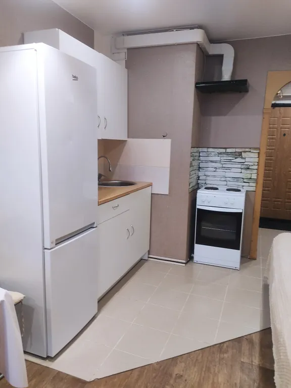 Бежевая квартира студия рядом со станцией метро Девяткино