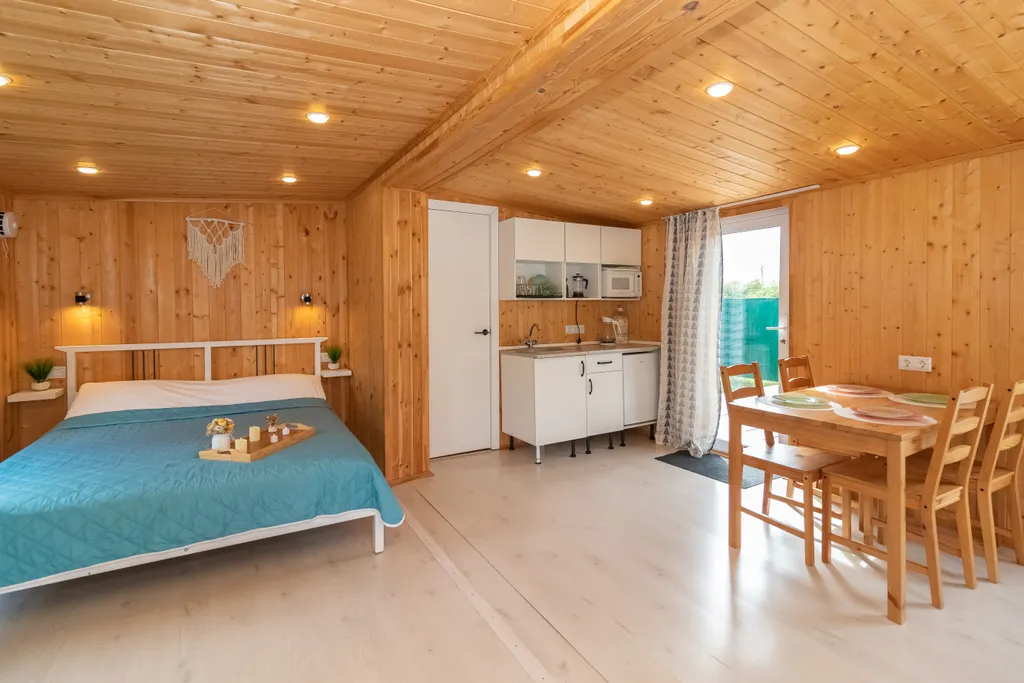 Дом 30m2 — чан, кухня, Wi-Fi