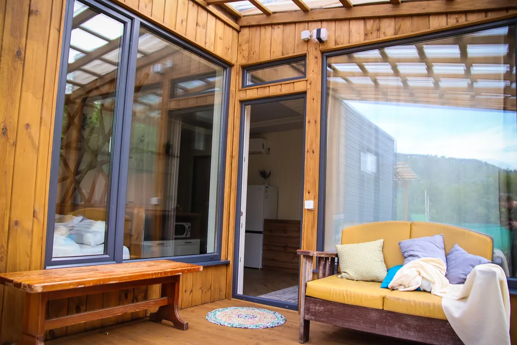 Уютный дом с видом на горы