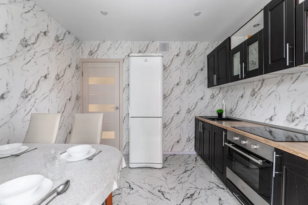 Двухкомнатная квартира на 8 спальных мест у аэропорта