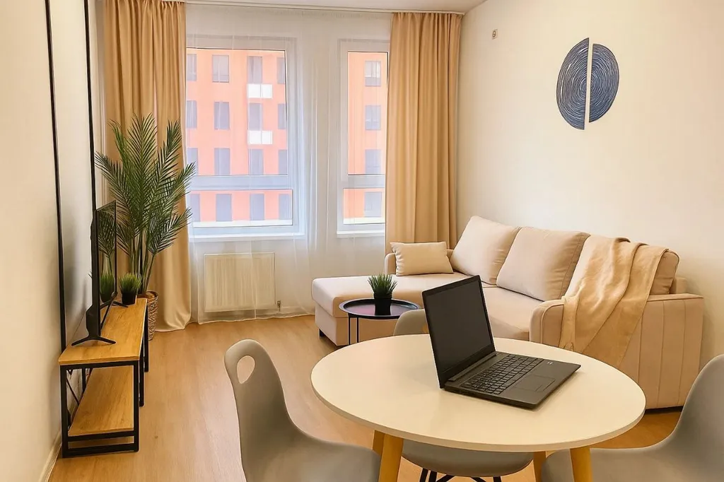 Апартаменты рядом с Калужскими термами и парком