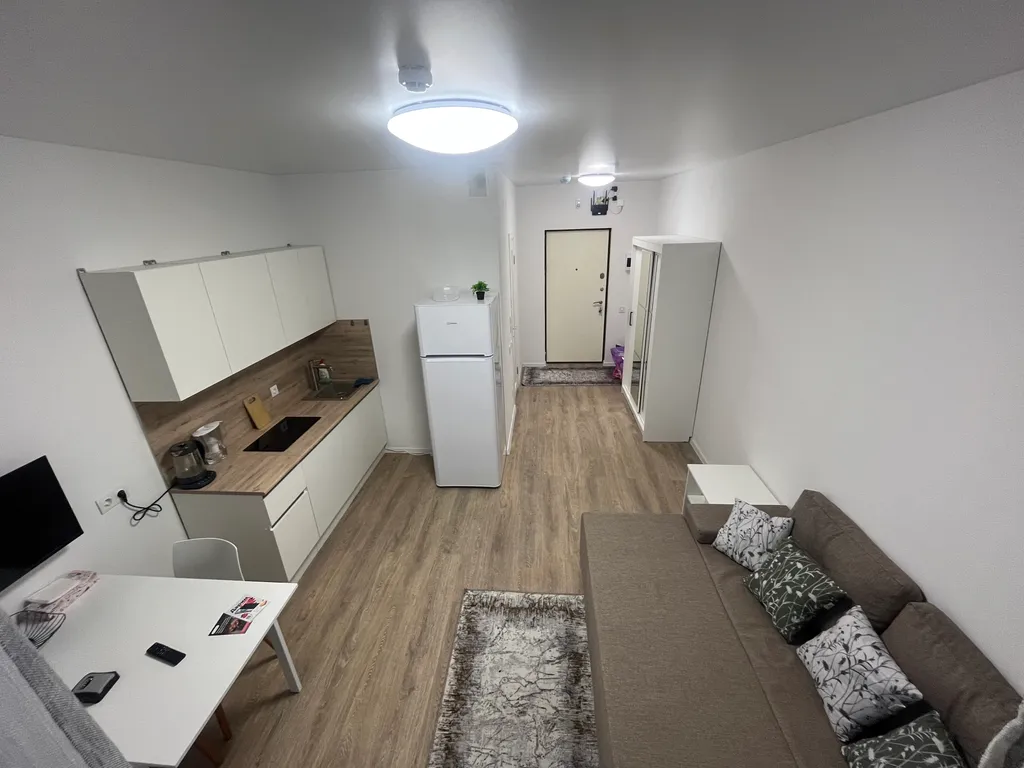 Видовая однокомнатная квартира студия