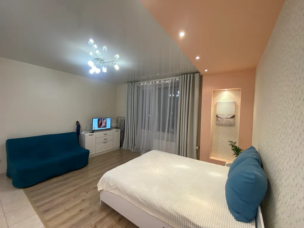 Квартира Квартира Уютная и светлая студия — Янино-1