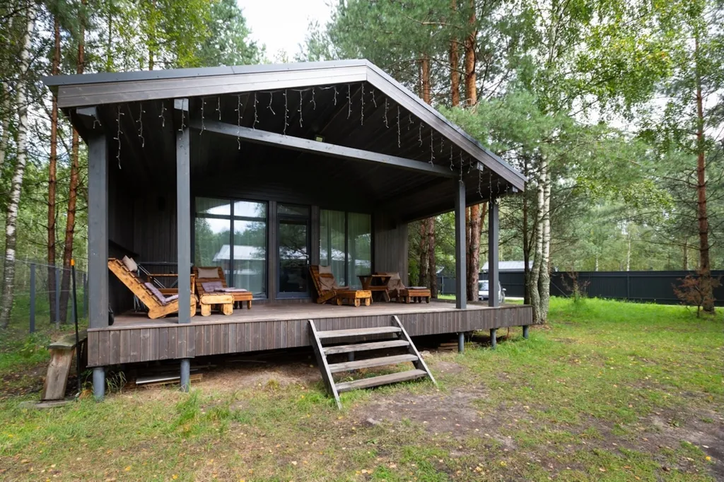 Домик Barn60 без купели 60 м2