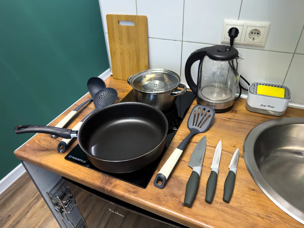 Квартира Квартира Студия в 3 минутах от мeтрo Селигерская-2 — Москва