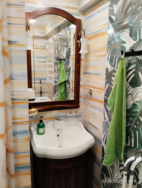 Апартамент с видом на море, 6 мин до пляжа