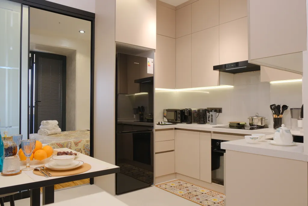 Светлая квартира с видом на Tashkent city, NRG U Tower