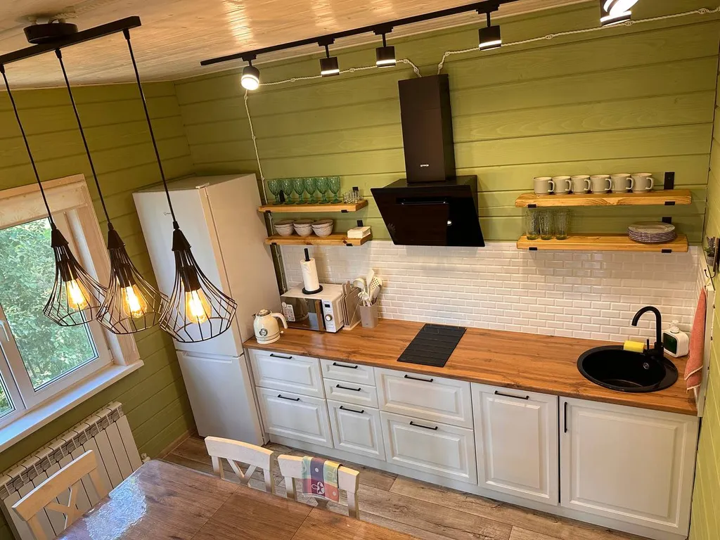 Тёплый коттедж на первой береговой линии