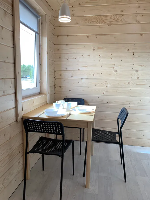 Коттедж Домик на берегу озера (2+1) — Мережнаволок