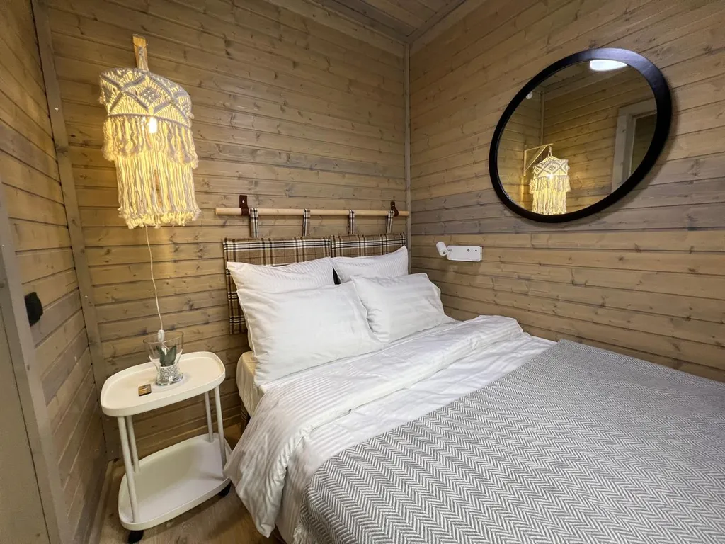 Домик с сауной и теплым бассейном в Новороссийске|ТеремШато