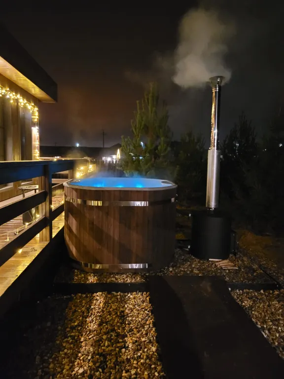 Коттедж Коттедж Ваша дача ЛУНА 6 в живописном месте, баня, фурако, беседка, мангал — Лопотово