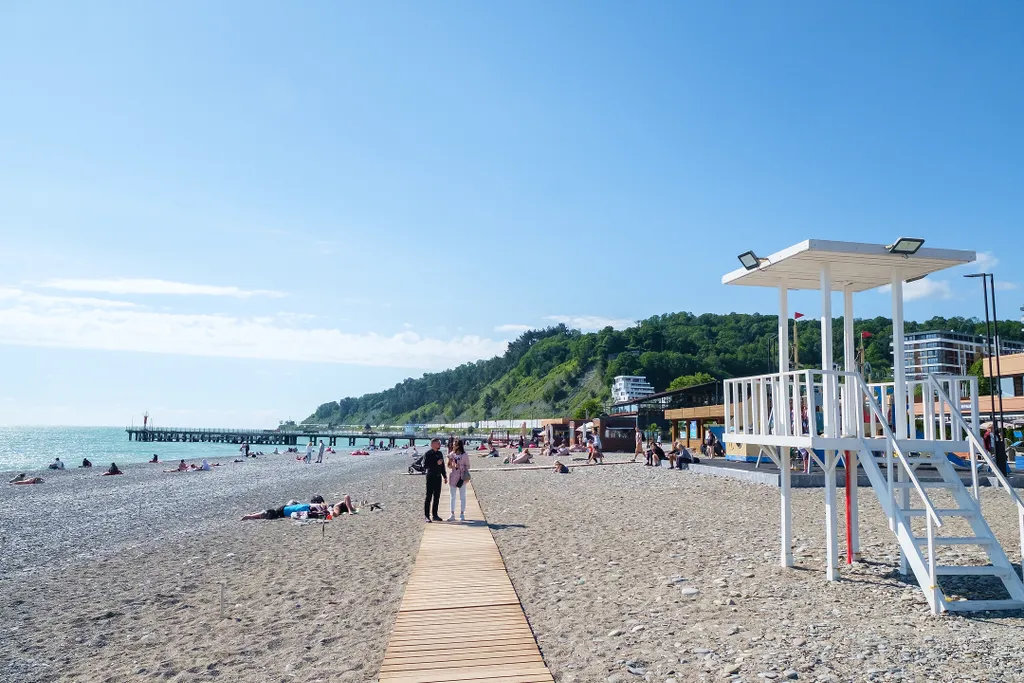 Уютная квартира на первой береговой линии