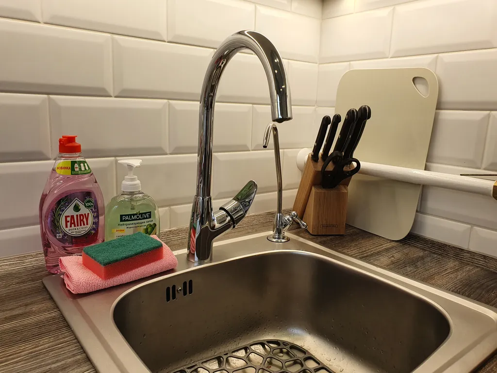 В центре - чистая и светлая