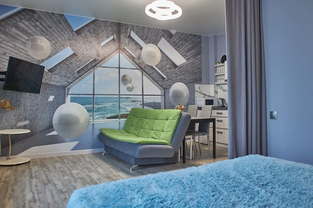 Студия на Хрустальном с видом на бухту Севастополя