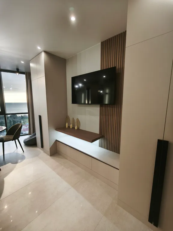 Евро-двухкомнатная квартира у моря, самые красивые закаты