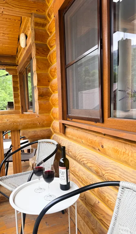 Двухместный страндарт с видом на горы с балконом