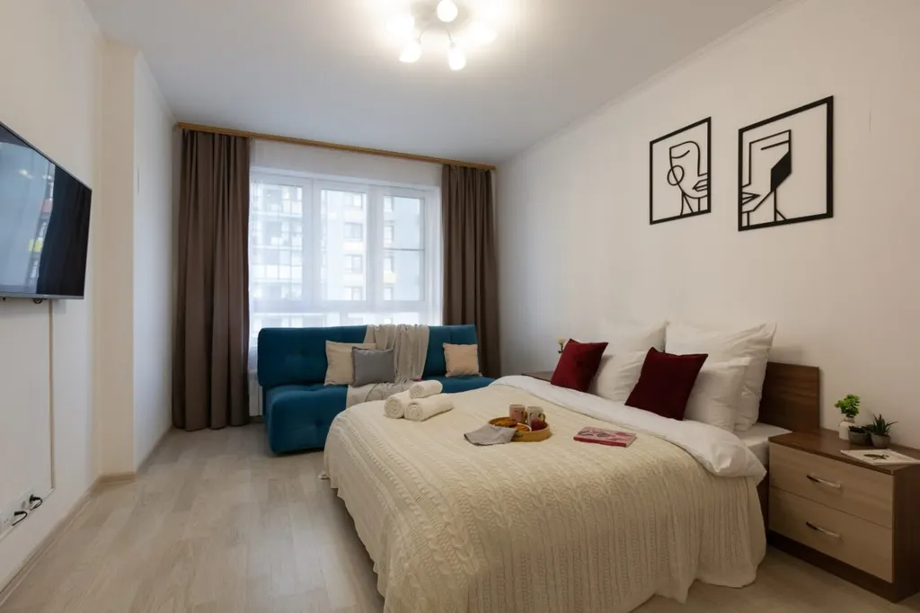 Просторная квартира с кухней-настроением — аренда посуточно в Зеленоград