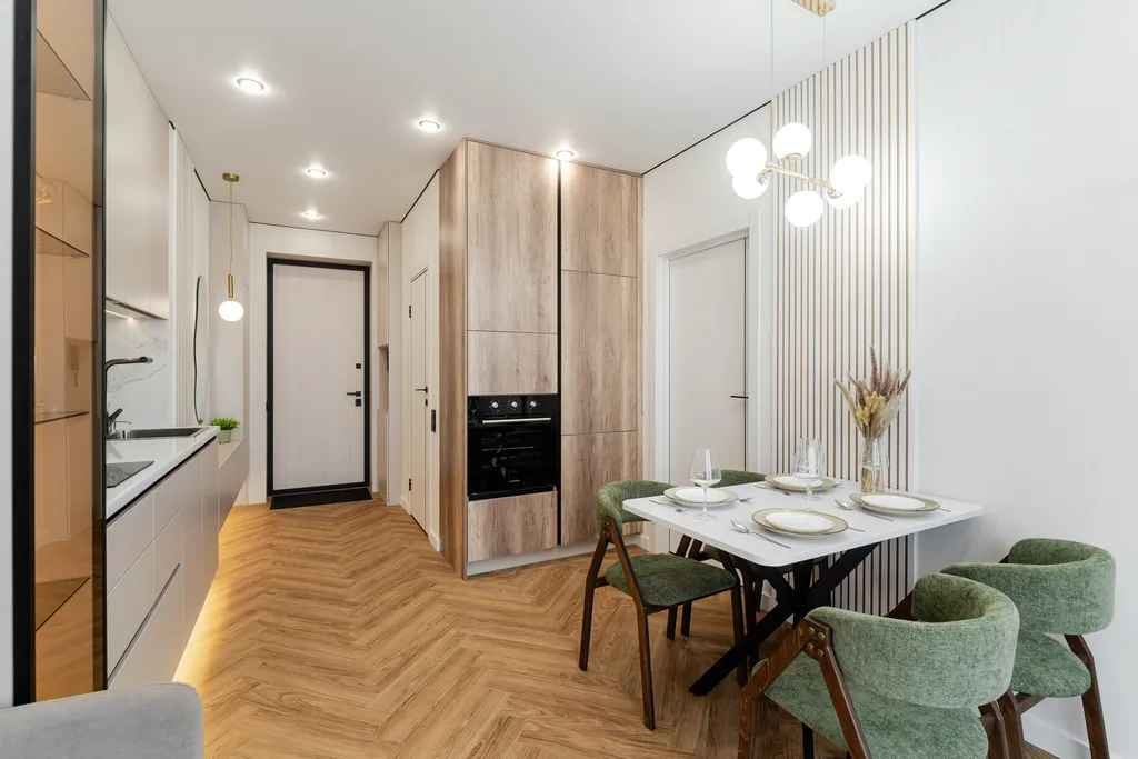 Дизайнерская 1-к квартира с проектором G-Drive Арена